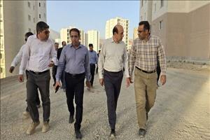 بازدید معاون وزیر راه و شهرسازی از پروژه‌های عمرانی فازهای ۸ و ۱۱ شهر جدید پردیس 